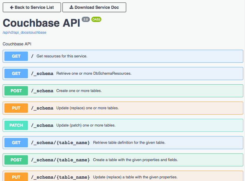 Generating Couchbase APIs with DreamFactory The Couchbase Blog