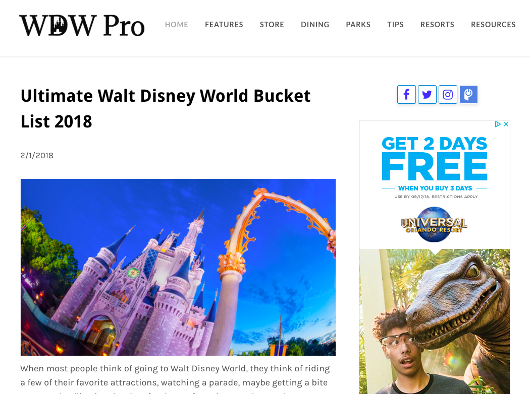 The 38 Best Disney World Blogs You Need in Your Life Countdown to Magic