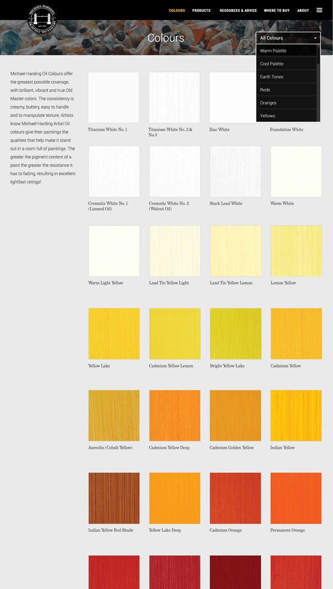 Michael Harding Oil Paints Counterspace Digital