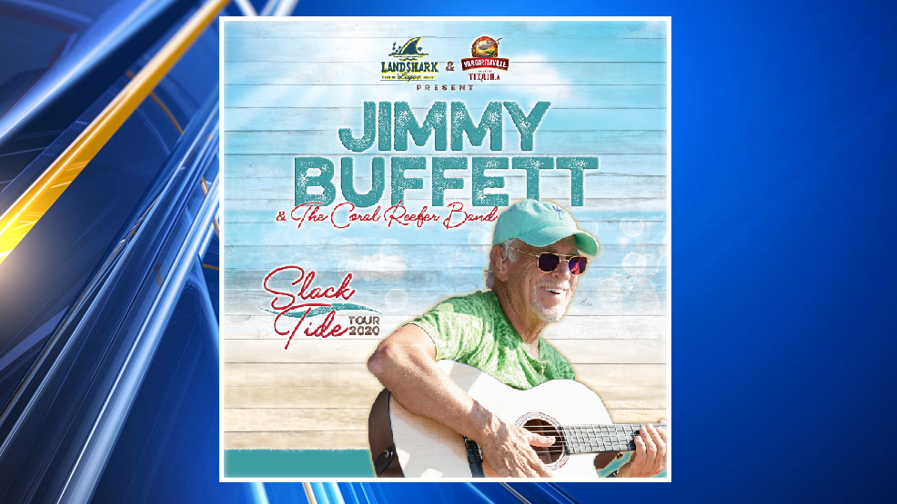 Jimmy Buffett to perform in N. Charleston during Slack Tide Tour 2020