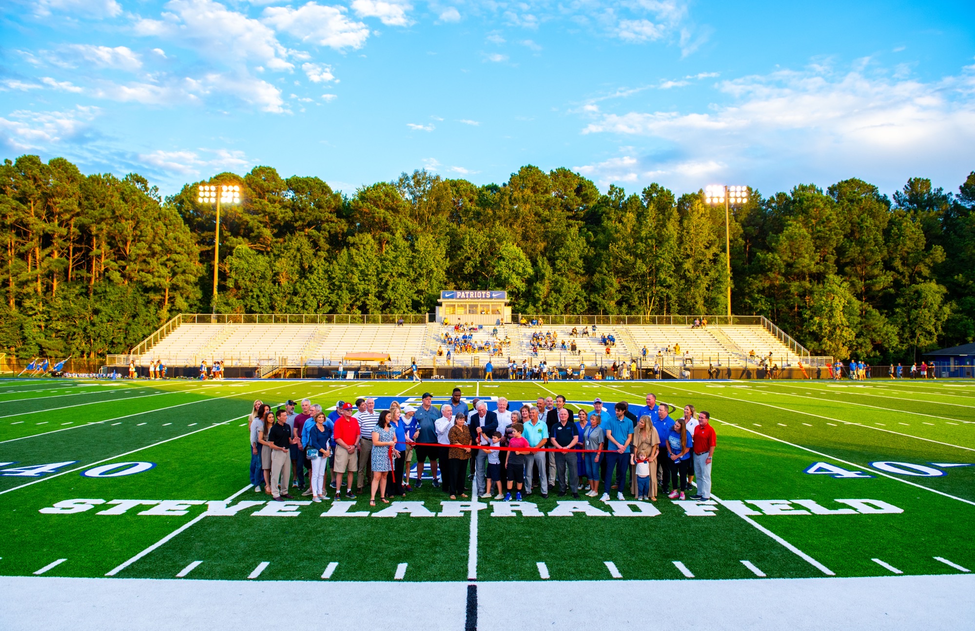 DD2 honors longtime coach Steve LaPrad with field at Fort Dorchester