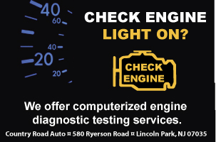 Is your Check Engine light on? Country Road Automotive can fix it.