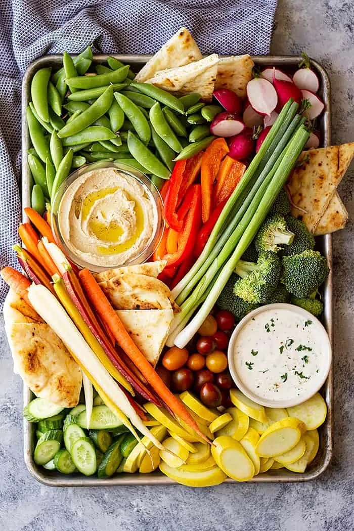 How To Make A Vegetable Tray Countryside Cravings