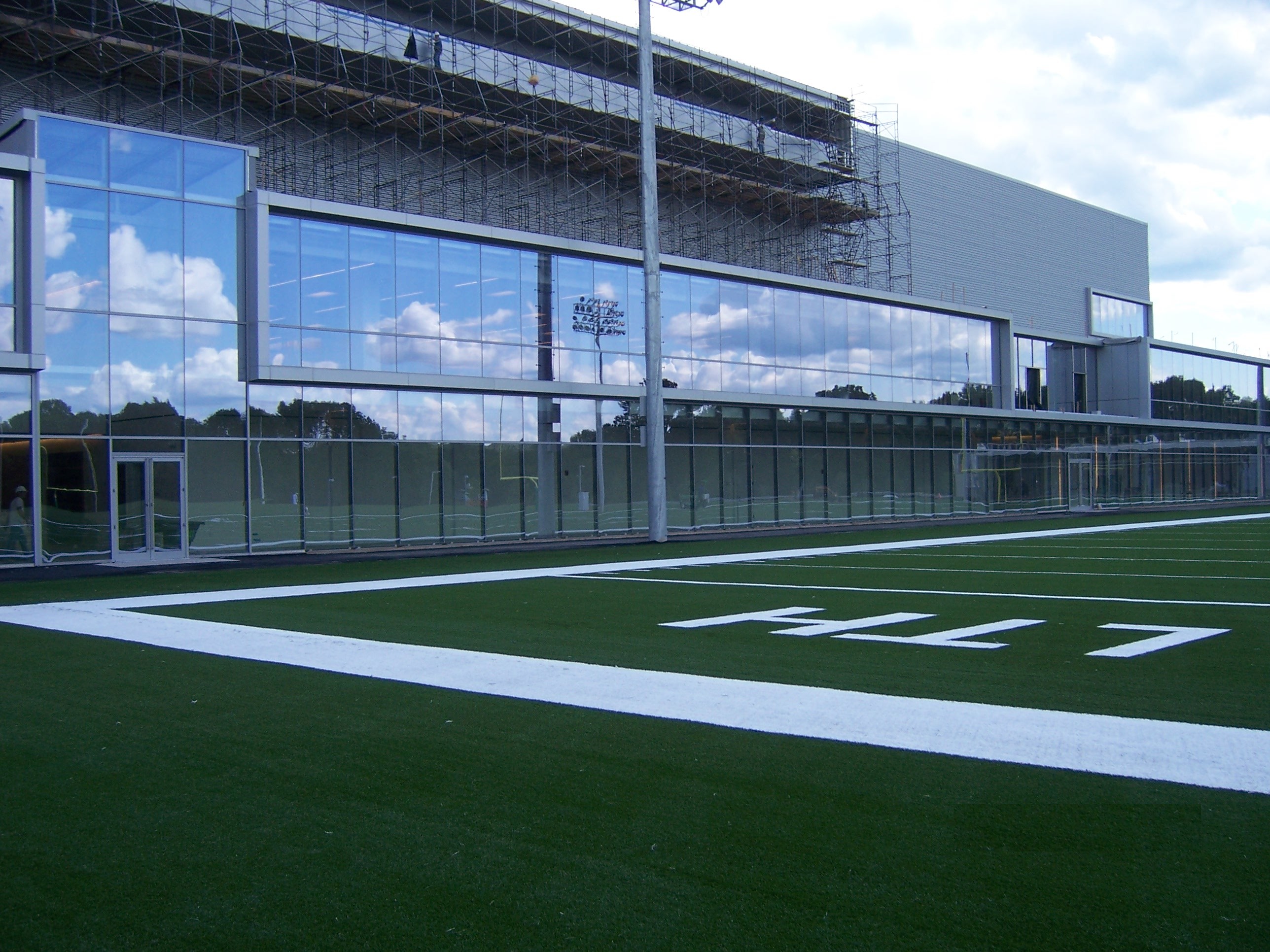 County Glass & Metal NY Jets Training Center