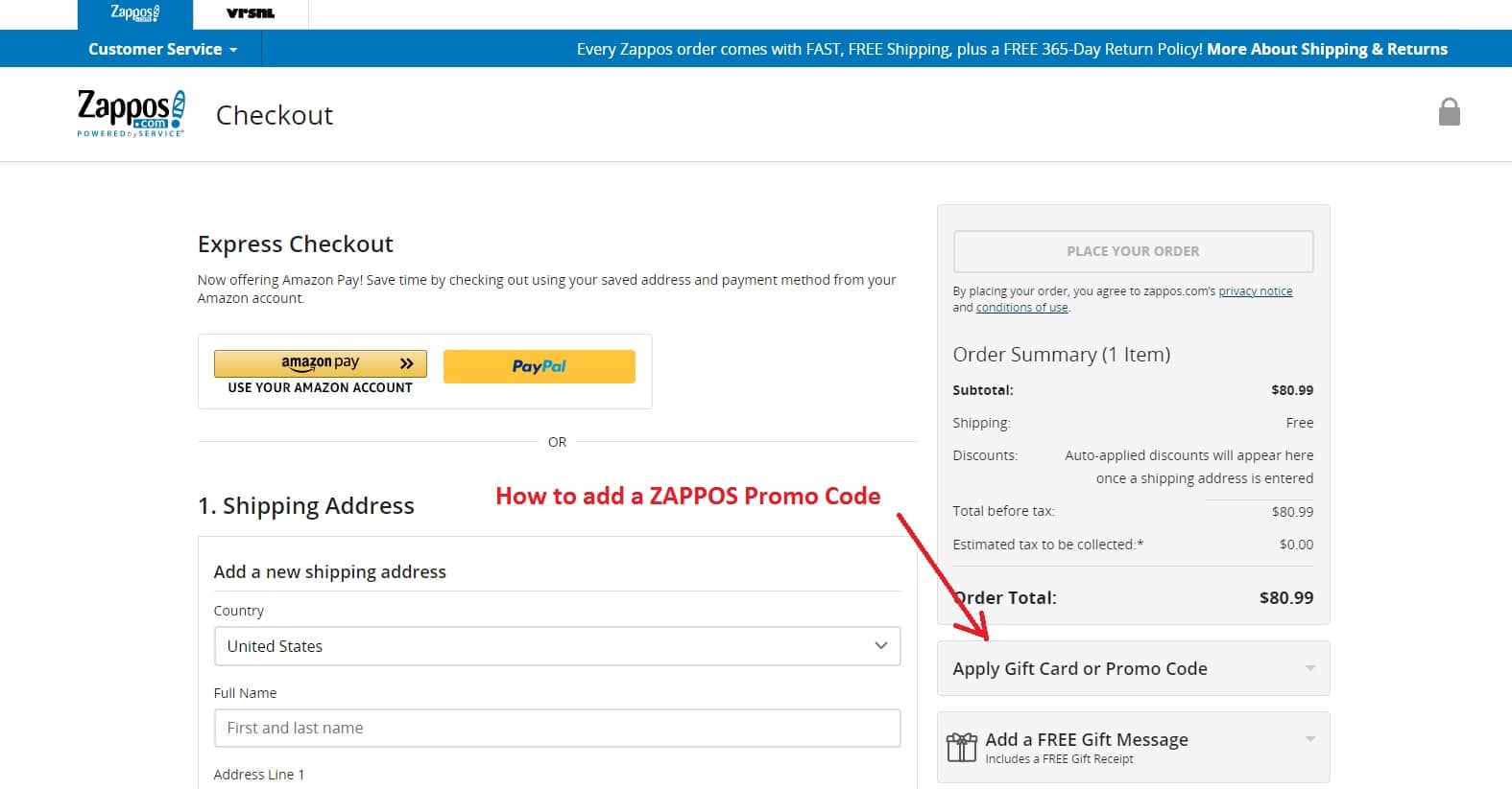 Promo kód ZAPPOS ⇒ 10 sleva v srpnu 2024