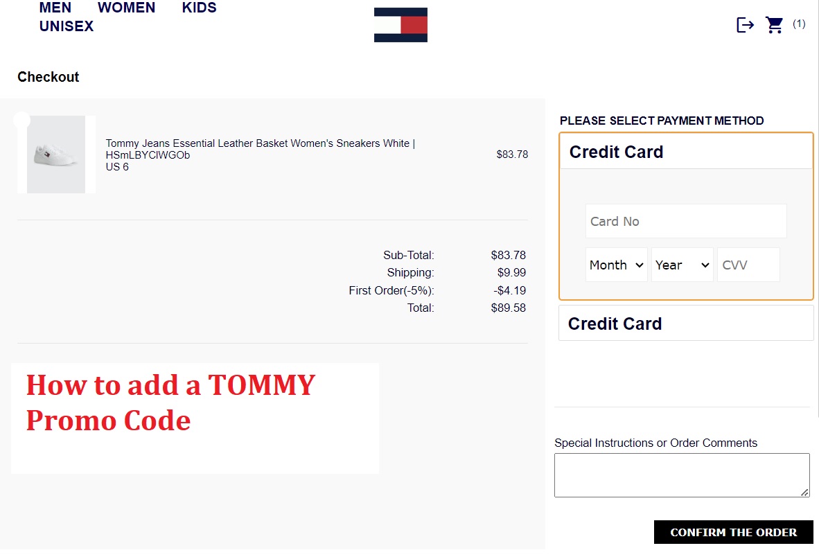 TOMMY HILFIGER Promotional Code ⇒ 20 Discount in October 2024