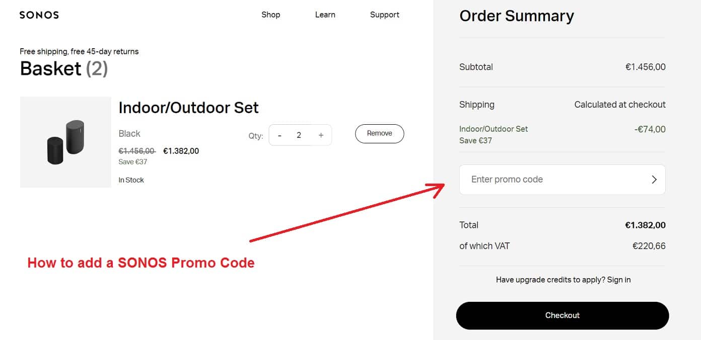 SONOS Promo Code ⇒ 15 Discount in August 2024