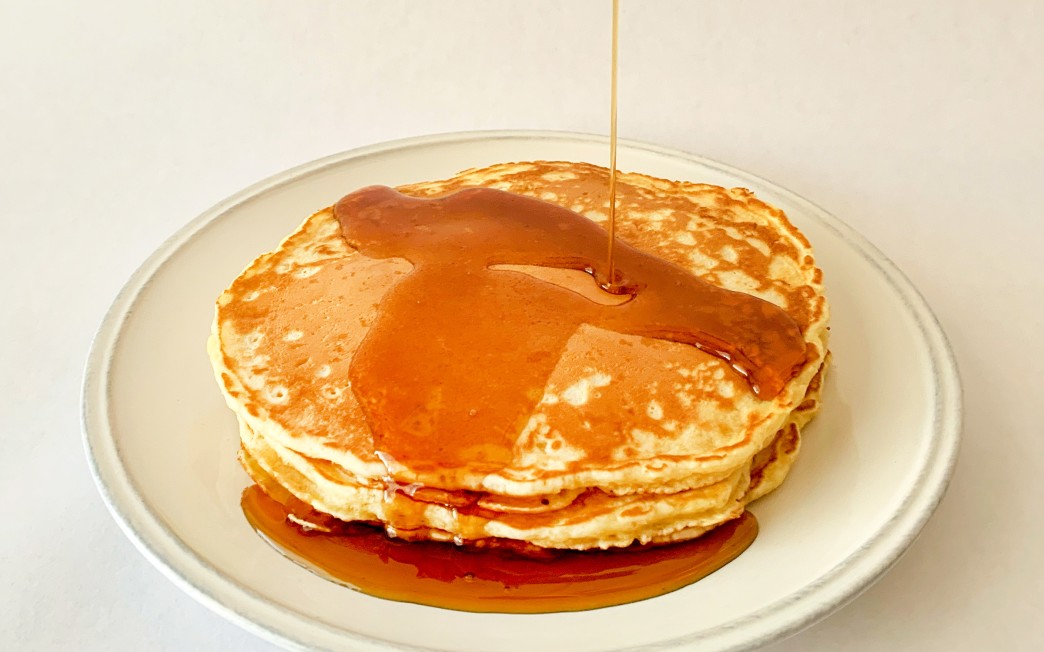 My healthy Ghanaian pancake recipe (with honey and lemon syrup)