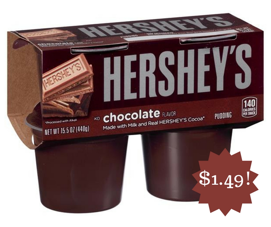 Wegmans Hershey's Pudding Only 1.49