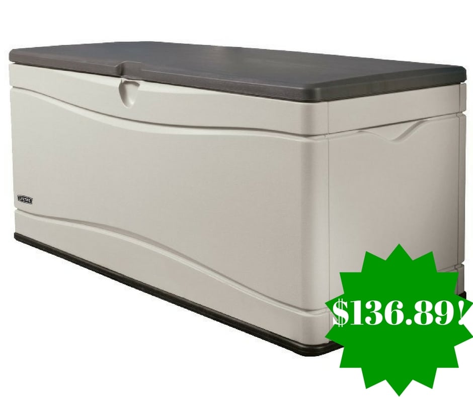 Amazon Lifetime Extra Large Deck Box Only 136.89 Shipped (Reg. 200)
