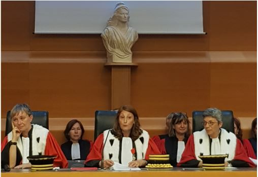 Audience d’installation de Mme Pascale Vernay, première présidente de