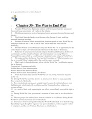 Chapter 35 - Gotoapush2.Tumblr.comforlaterchapters! Chapter35Americainworldwarii 1.Thefundamentalstrategicdecisionofworldwarimadebypresidentrooseveltand | Course Hero