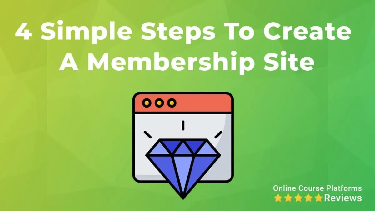 4 Simple Steps To Create A Membership Site
