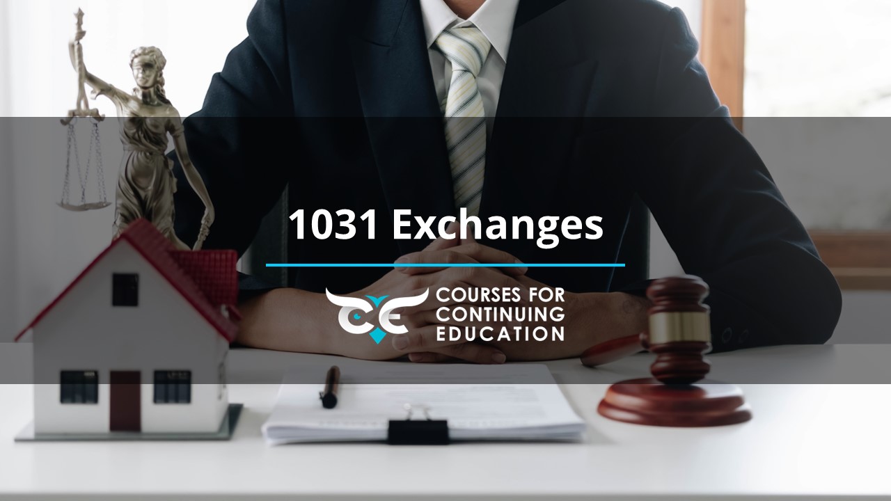 TREC Course 1031 Exchanges Continuing Education