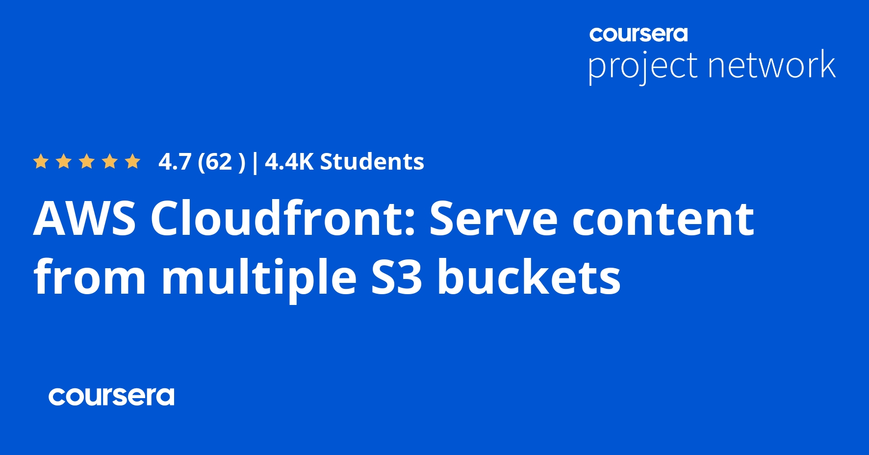 AWS Cloudfront Serve content from multiple S3 buckets Coursya