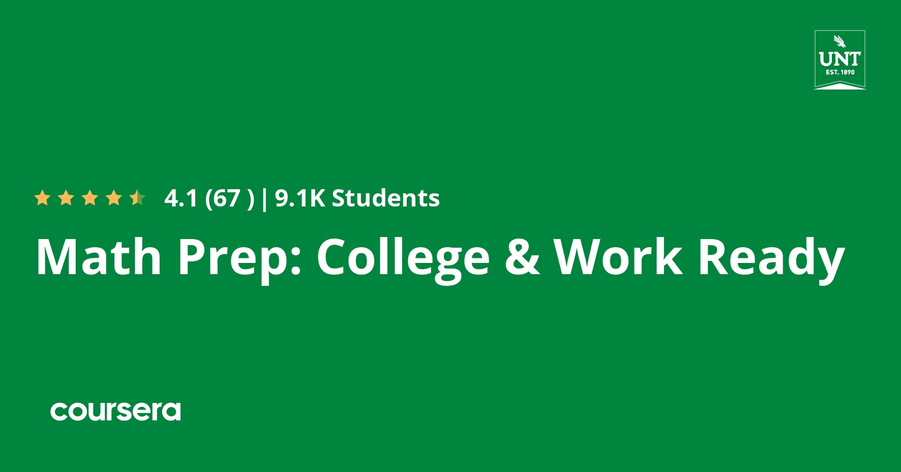 Math Prep College & Work Ready Coursya