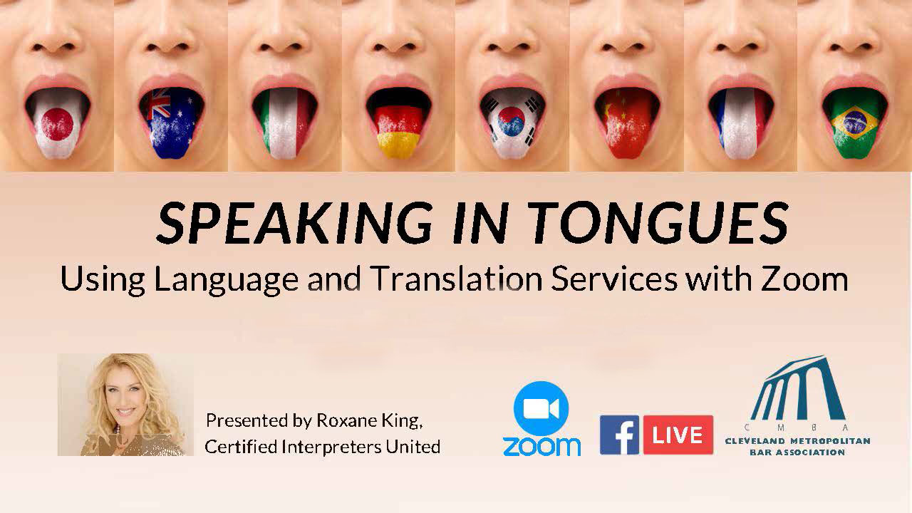 Using Language and Translations Services with Zoom [inar Recording]