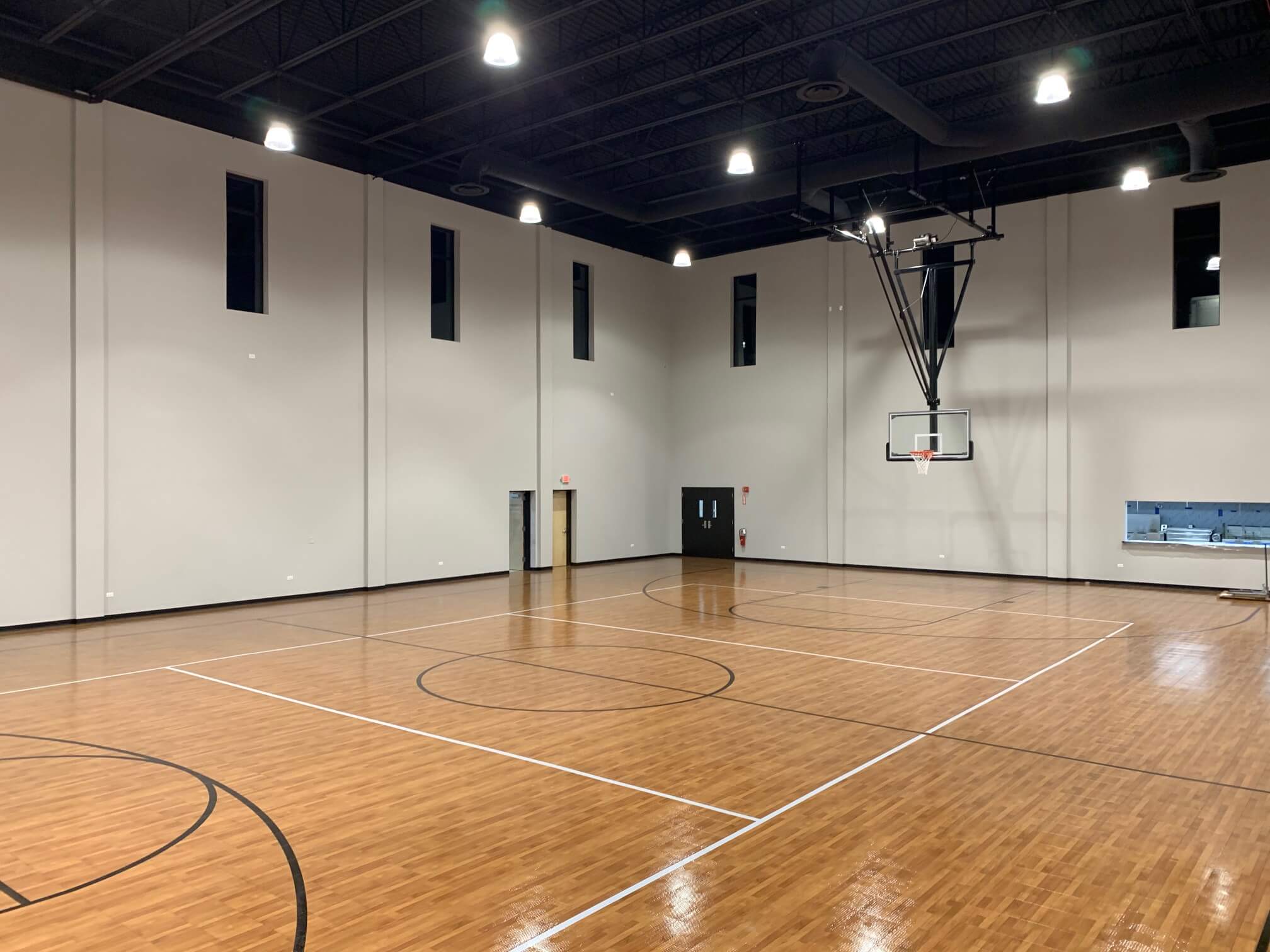Maple Select Custom Indoor Basketball and Volleyball Court Sport Court