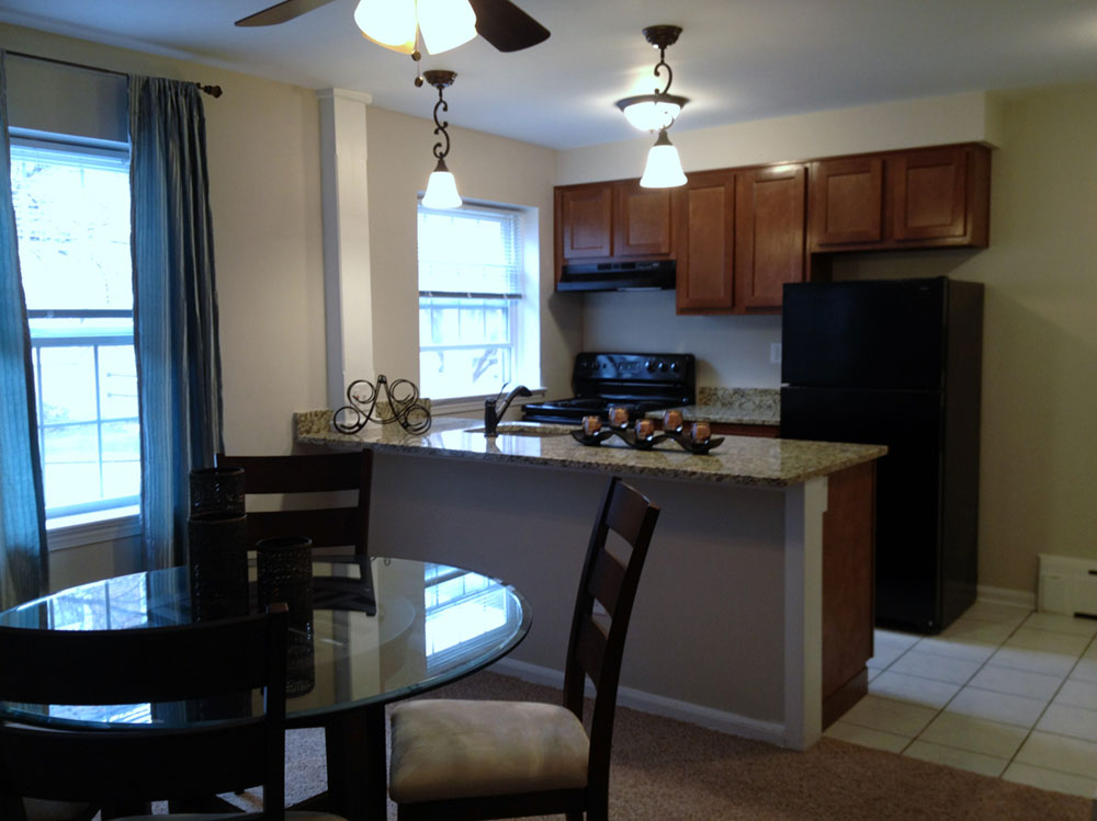 Courtyard Apartments in Shaker Heights