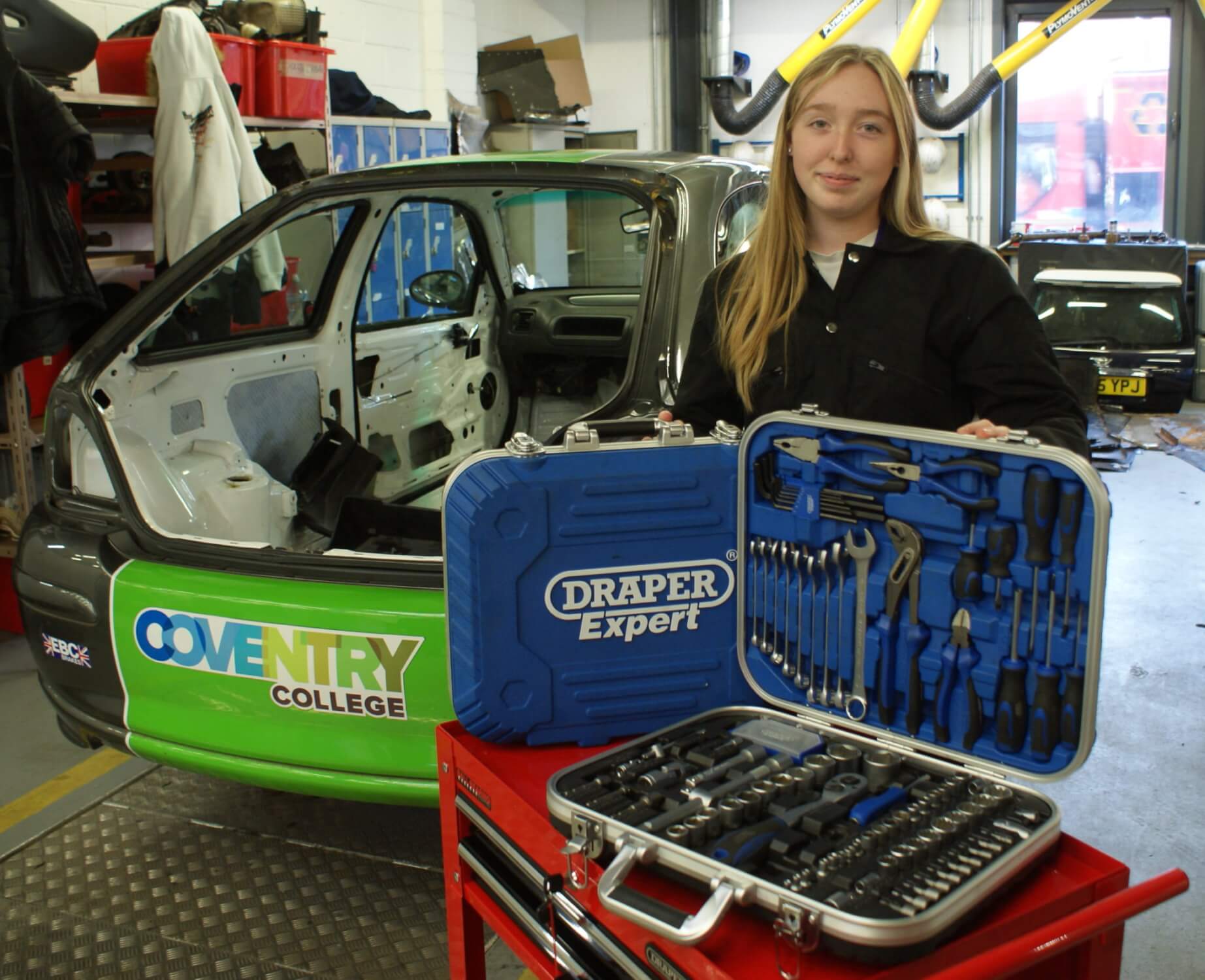 Draper Tools Donate Tools For Motorsports Students Coventry College