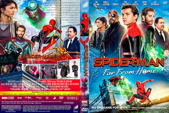 CoverCity DVD Covers & Labels SpiderMan Far From Home