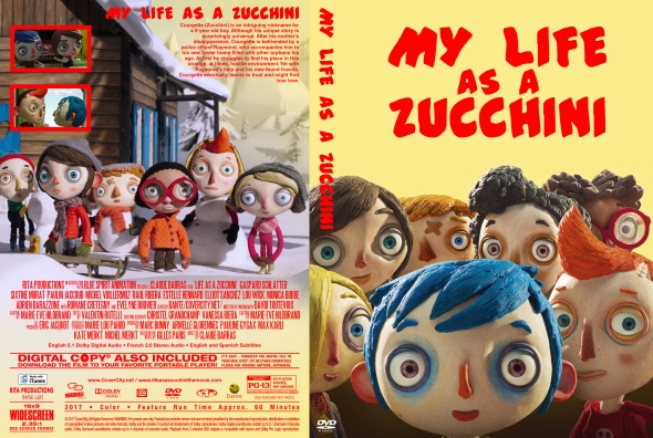 CoverCity DVD Covers &amp, Labels My Life as a Zucchini