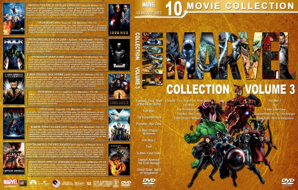 CoverCity DVD Covers & Labels Marvel Collection Volume 3