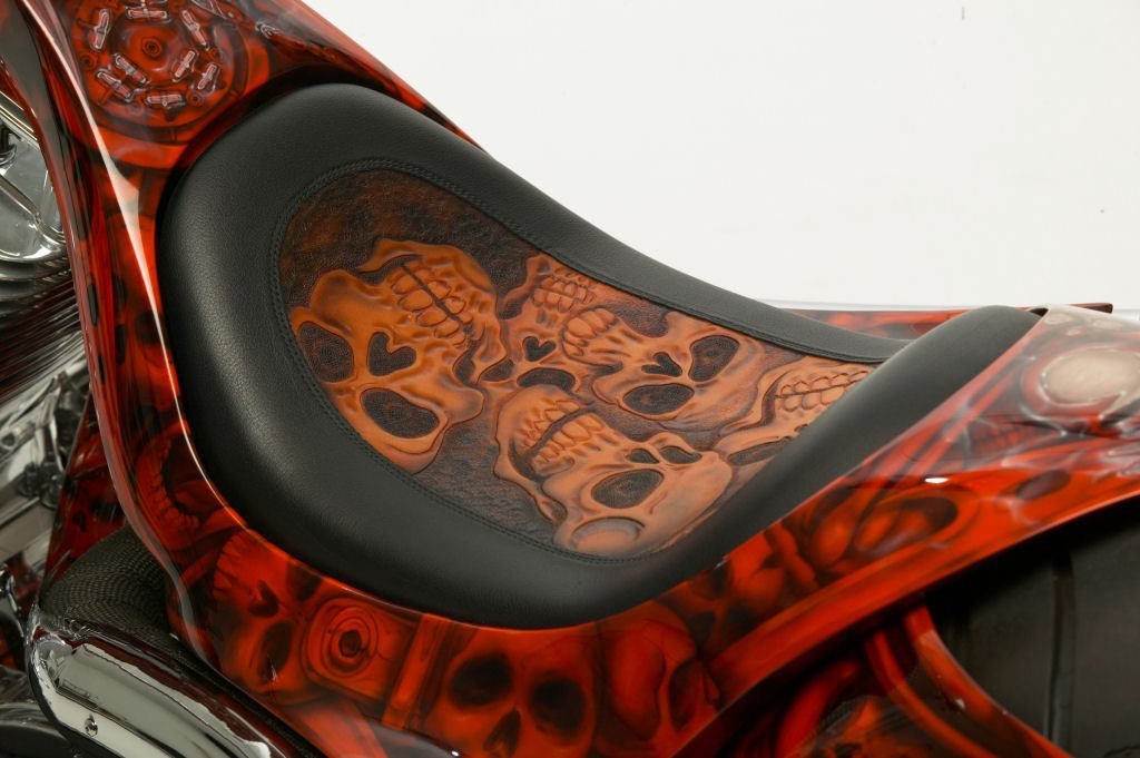 Covington's skulls Custom Motorcycle