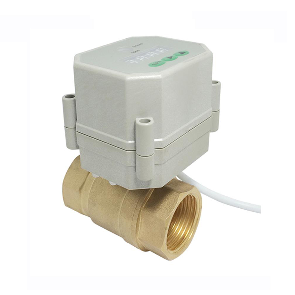 COVNA HK65H 2 Way Miniature Motorized Ball Valve with timer
