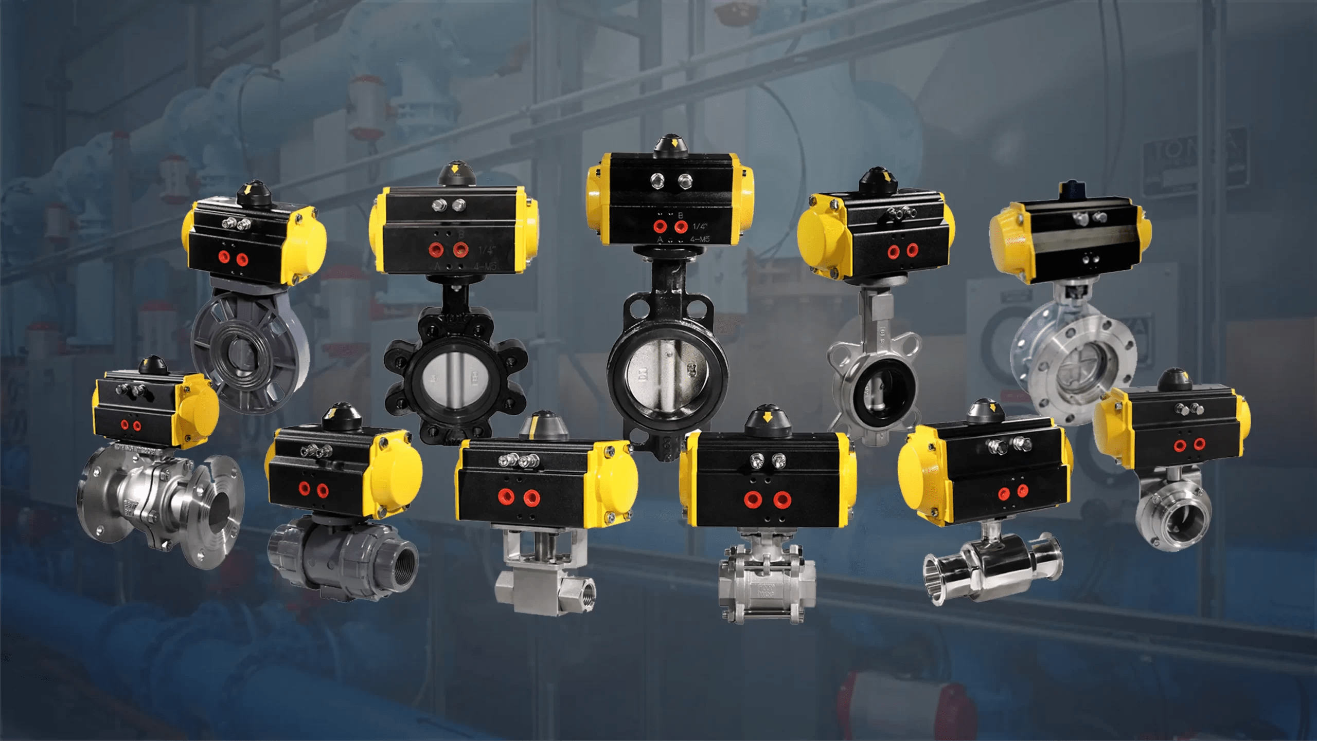 How does a pneumatic valve work? COVNA