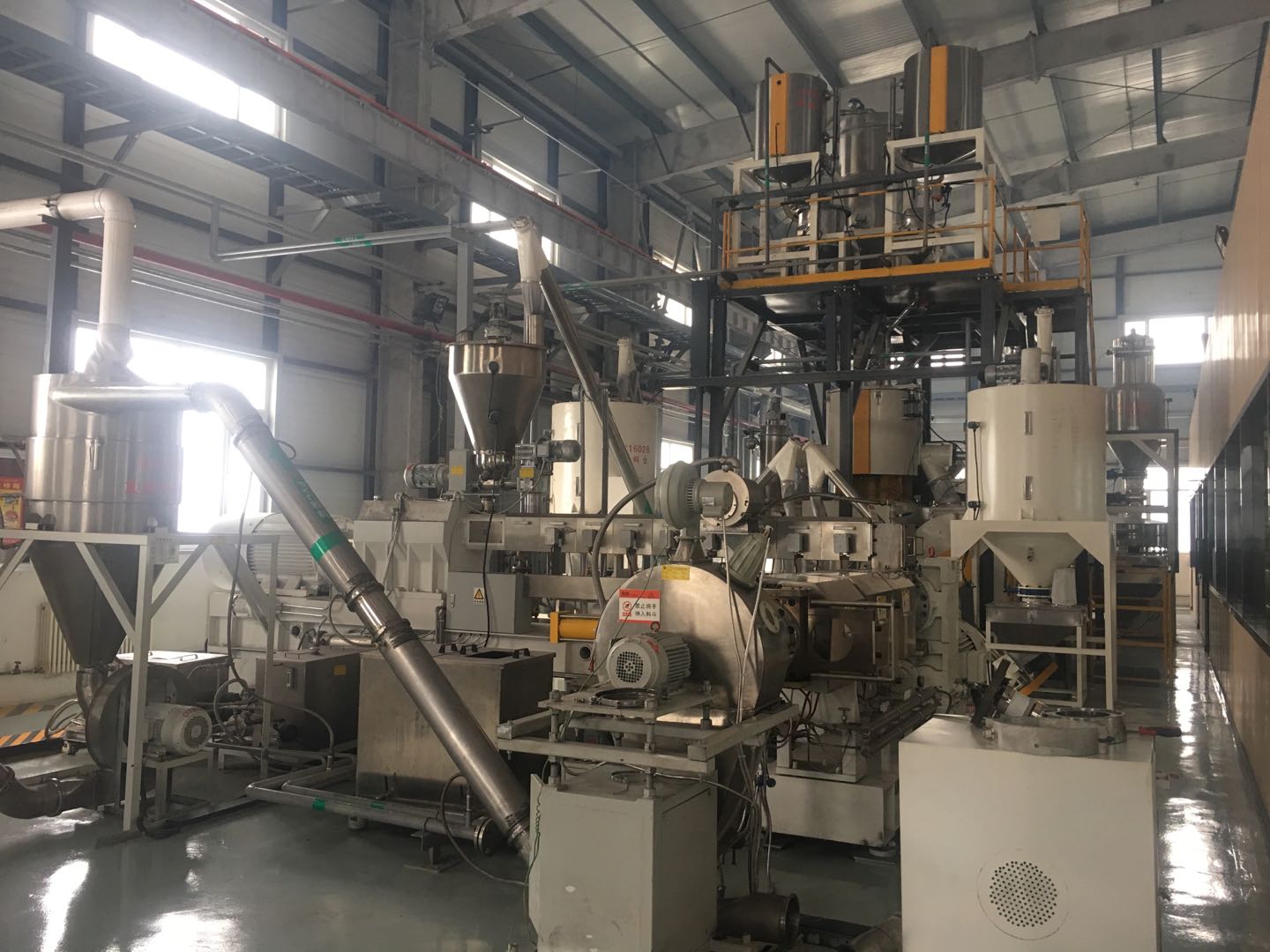 PVC Compounding Line for Zhongtai Chemicals COWELL EXTRUSION