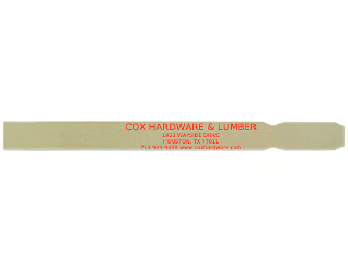 Cox Hardware and Lumber - Paint Stir Stick, 5 Gallon