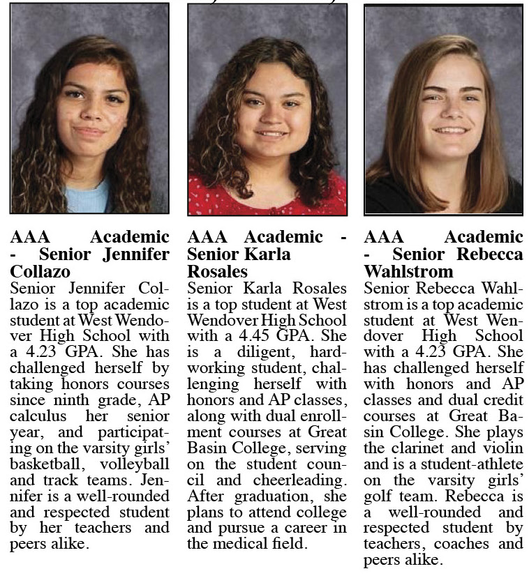 West Wendover High School AAA High Desert Advocate