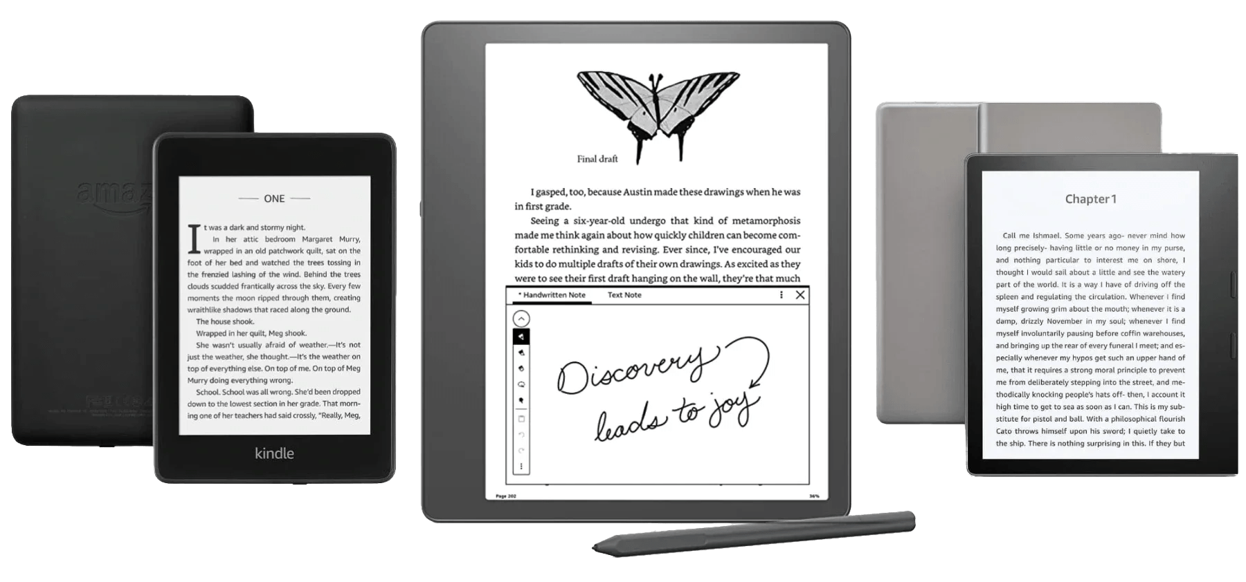 What formats does Kindle support?