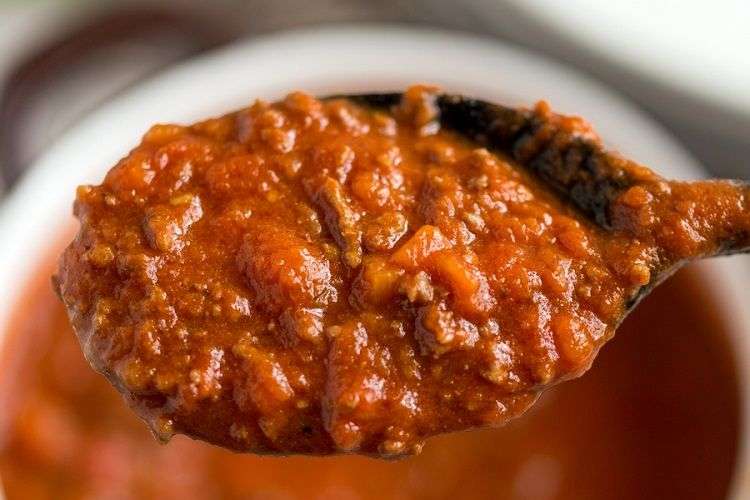 Molho à bolonhesa tradicional Cozinha Técnica