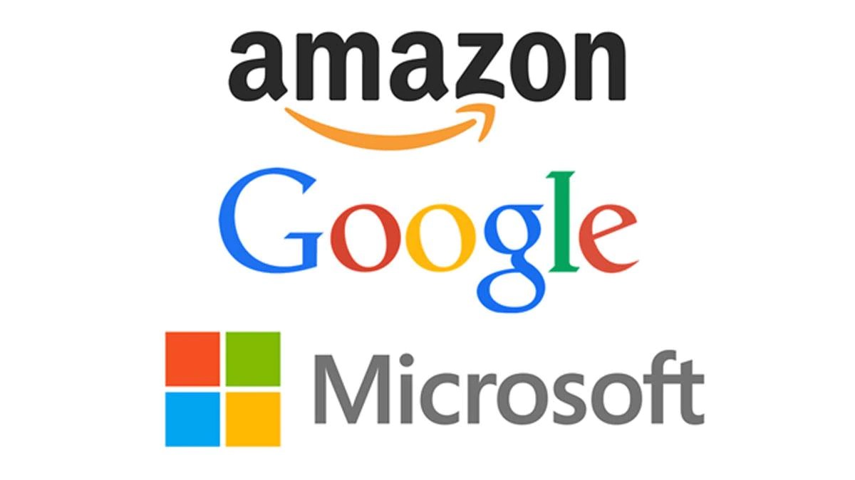 Cloud Sağlayıcılarından Amazon Microsoft Ve Google Harcama