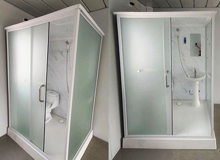 high quality prefab bathroom units integrated bathroom with SMC molded