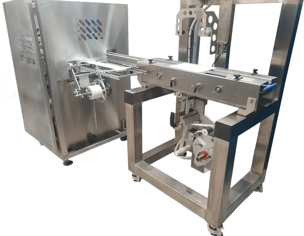 Model 50 with Label and Coding Applicator Cpack Ltd