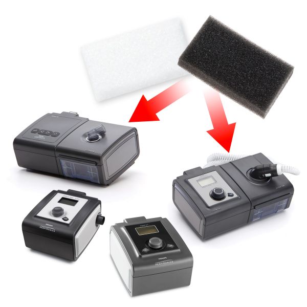 Reusable Foam Filter for Philips Respironics System One, M Series and