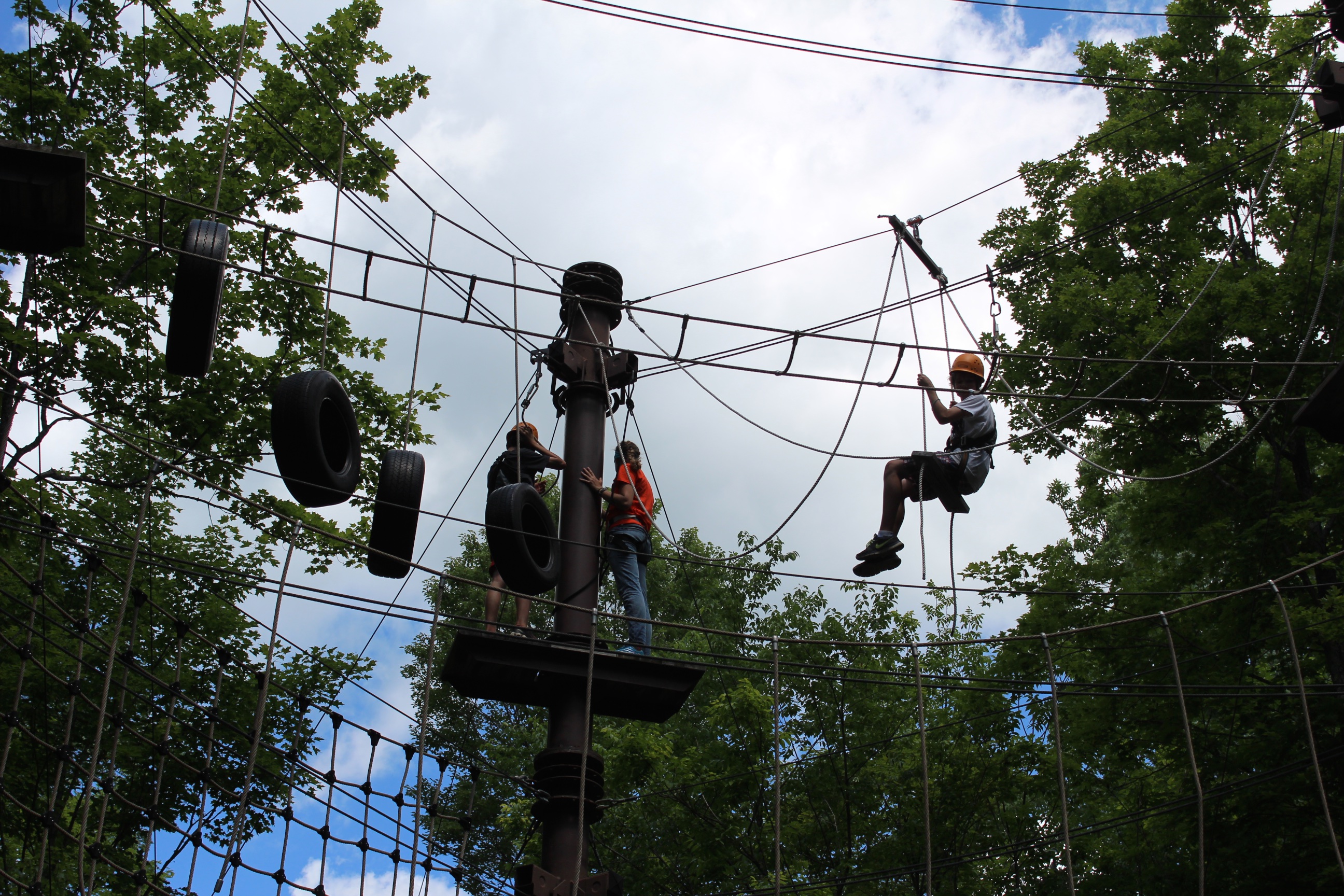 » High & Low Ropes Covenant Point Bible Camp Christian camp for all