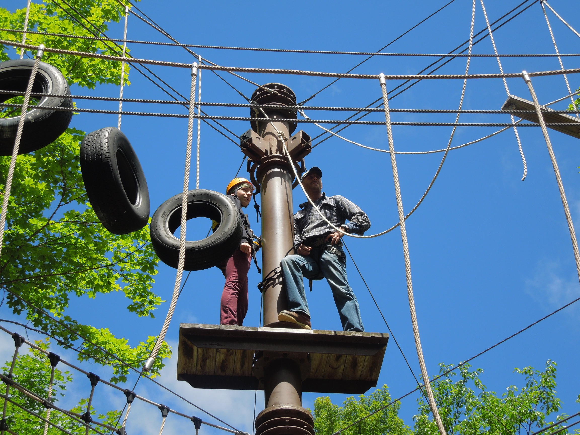 » High & Low Ropes Covenant Point Bible Camp Christian camp for all