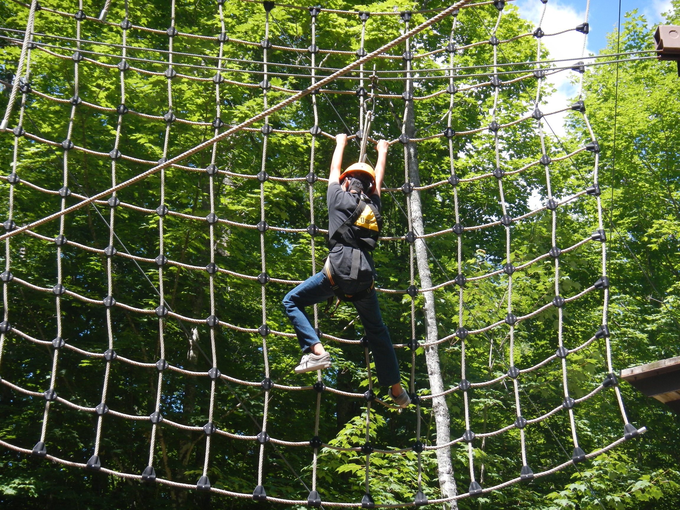 » High & Low Ropes Covenant Point Bible Camp Christian camp for all