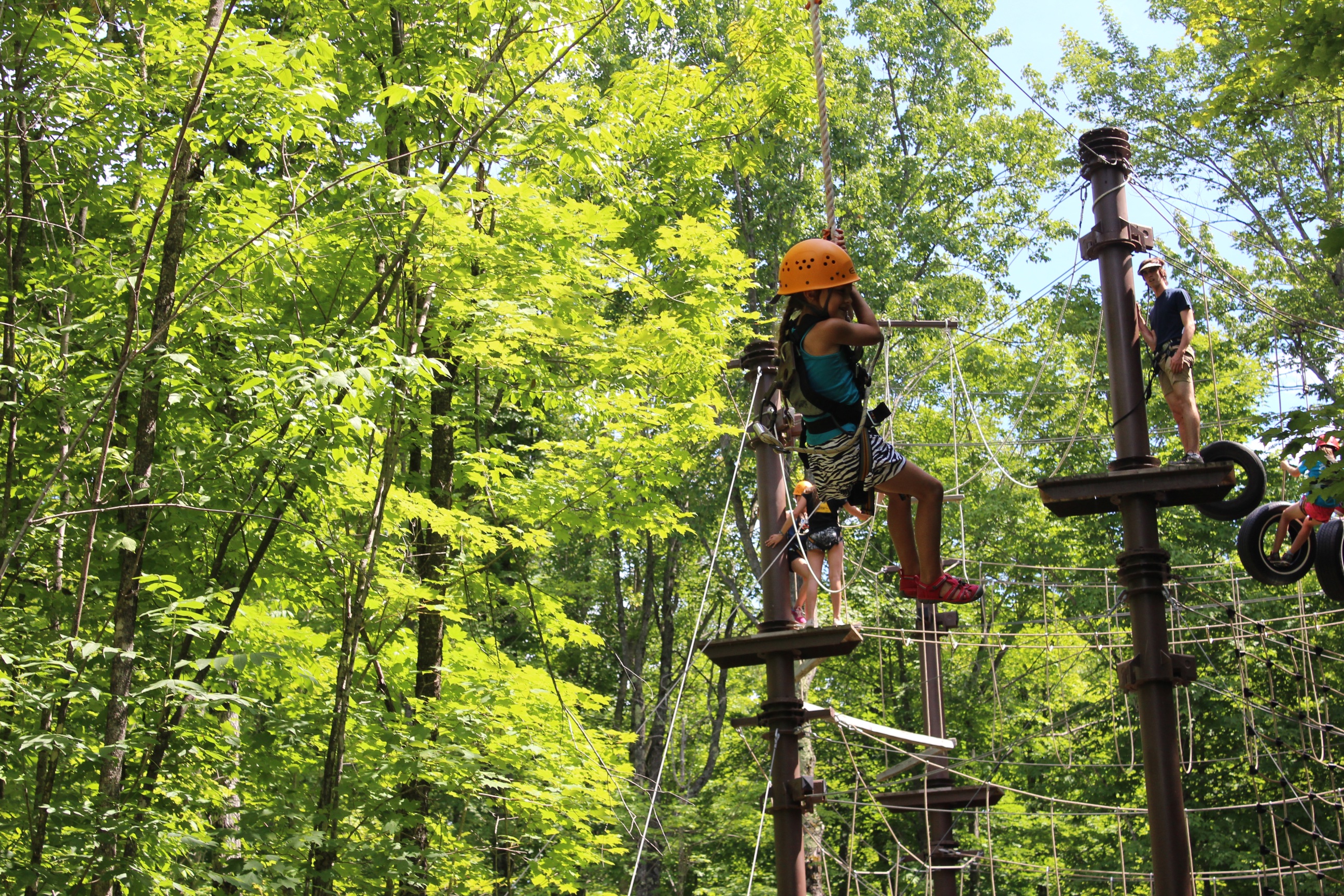 » High & Low Ropes Covenant Point Bible Camp Christian camp for all