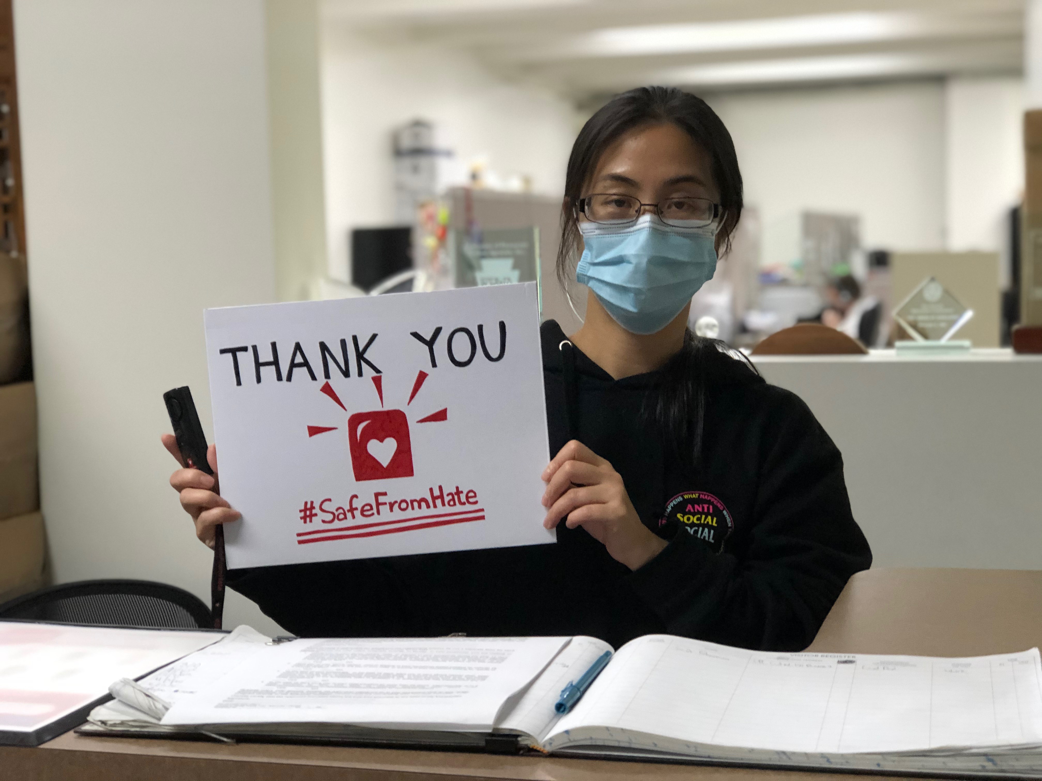 500 Safe from Hate Security Alarms Donated to CPC Home Attendant Aides