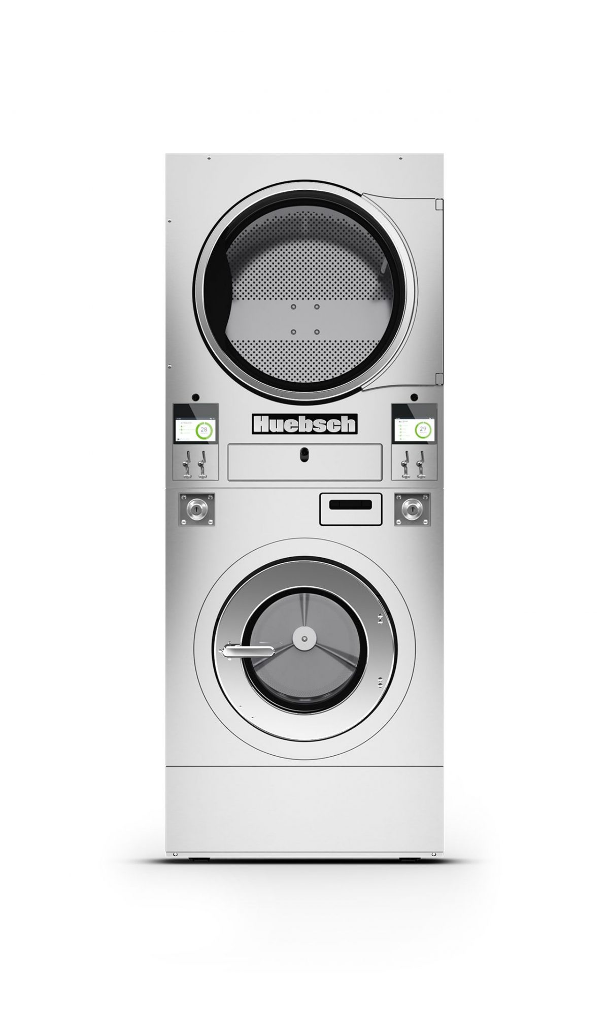 Huebsch Commercial High Efficiency Front Load Washer Coin