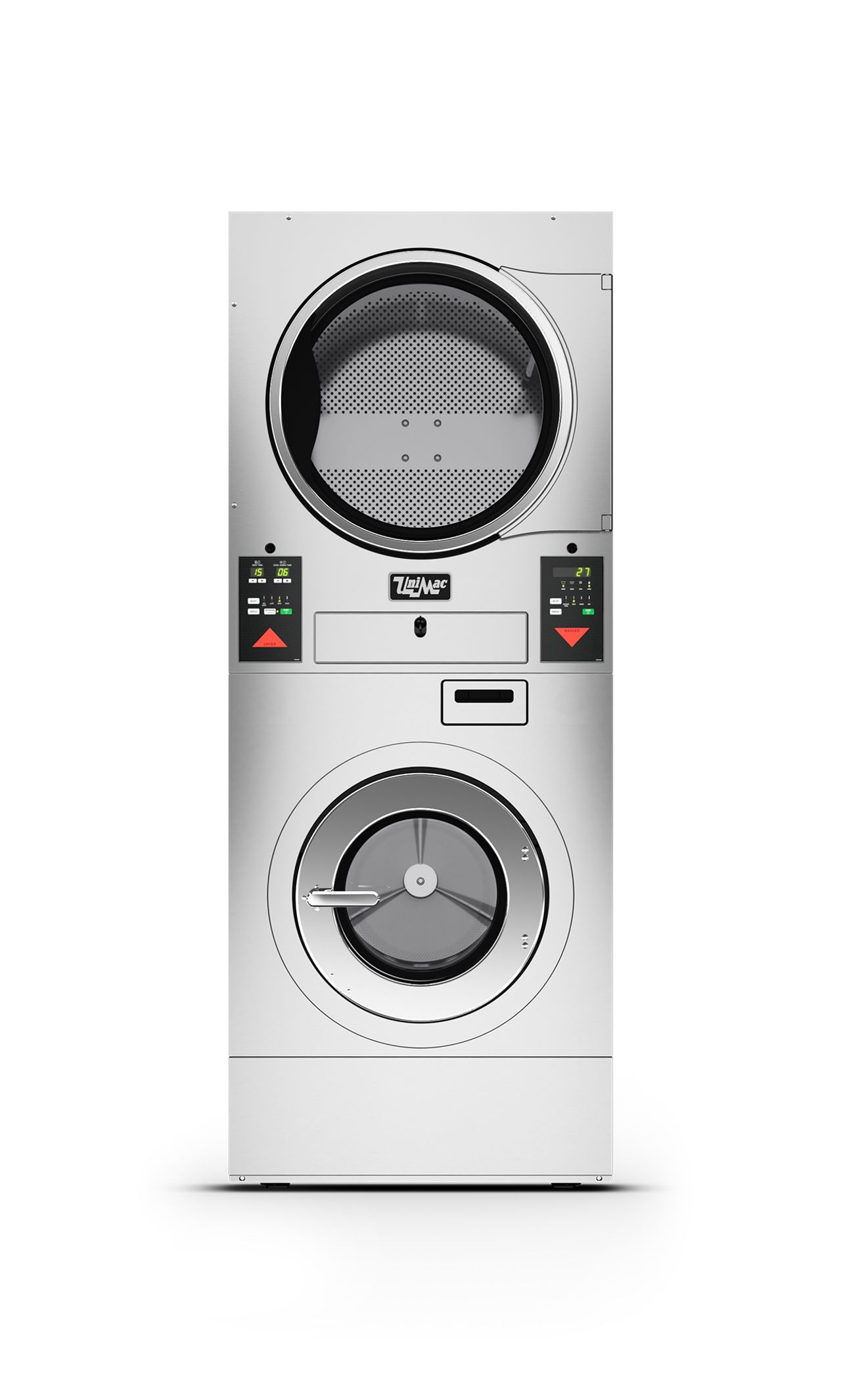 Unimac Stacked Washer Extractor & Dryer - Coin & Professional Equipment Co.