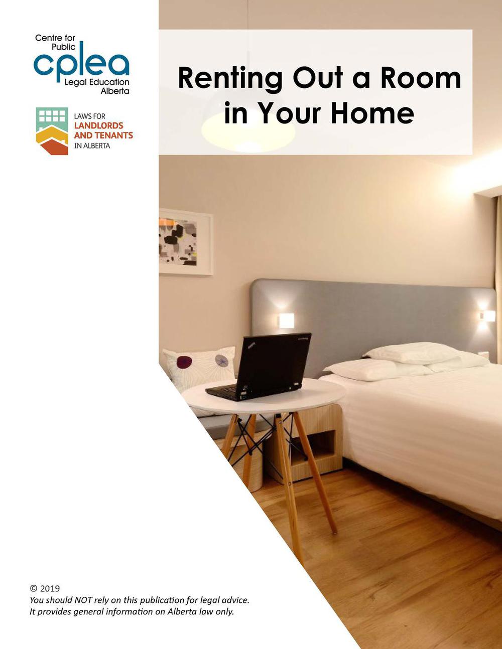 Renting Out a Room in Your Home CPLEA.CA
