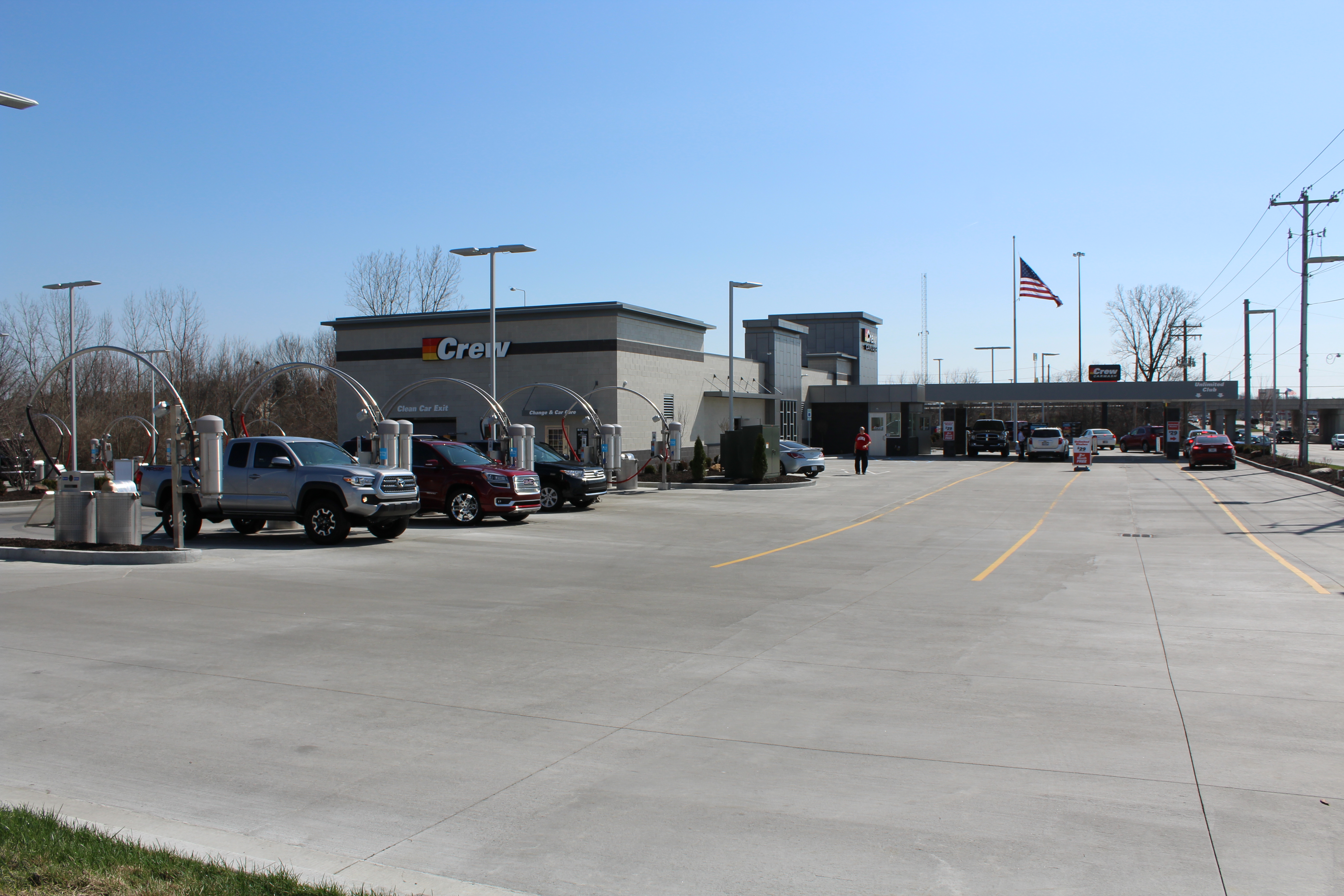 Crew CarwashBrownsburg, IN CPM Construction Indianapolis