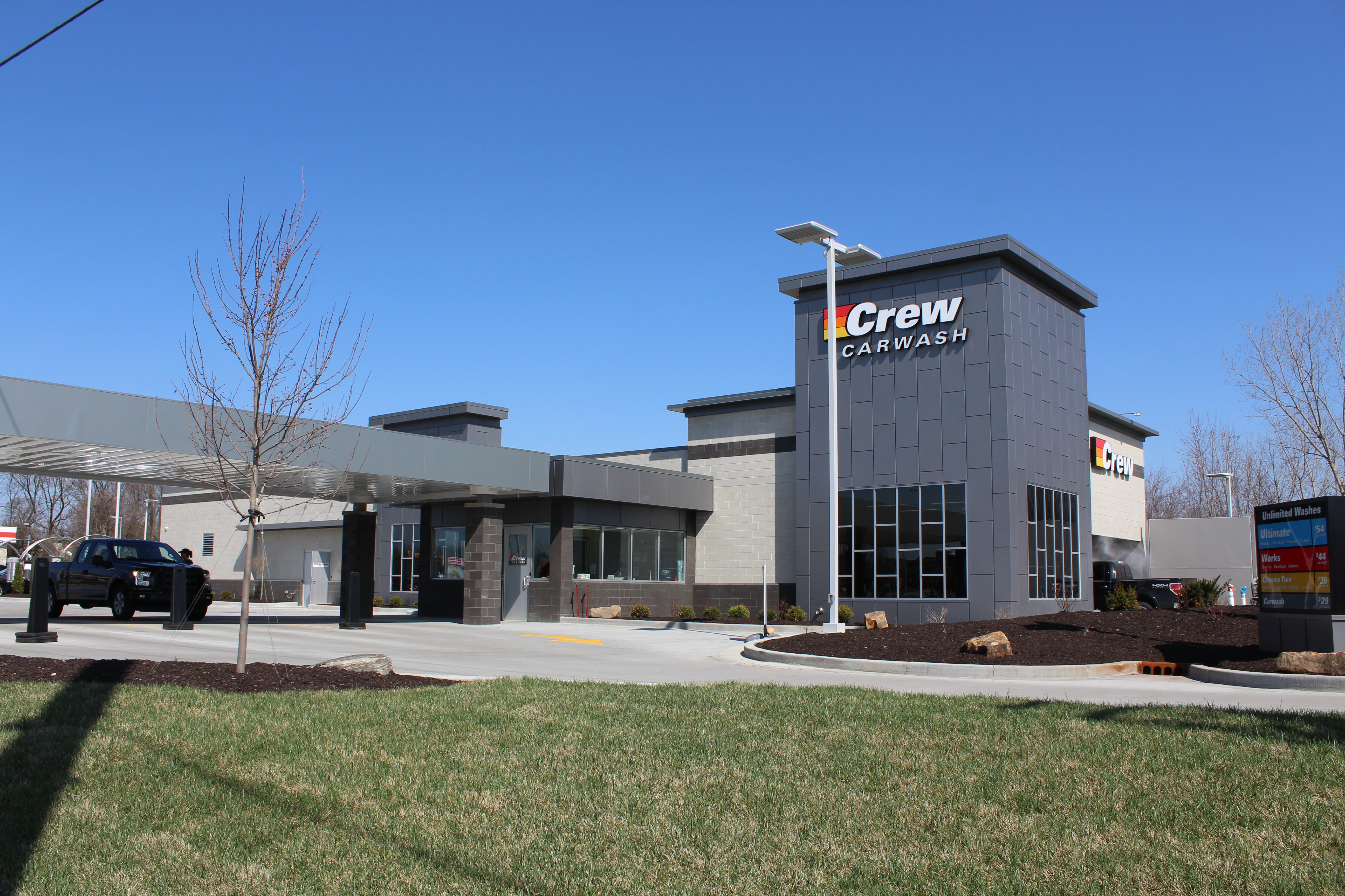 Crew CarwashBrownsburg, IN CPM Construction Indianapolis