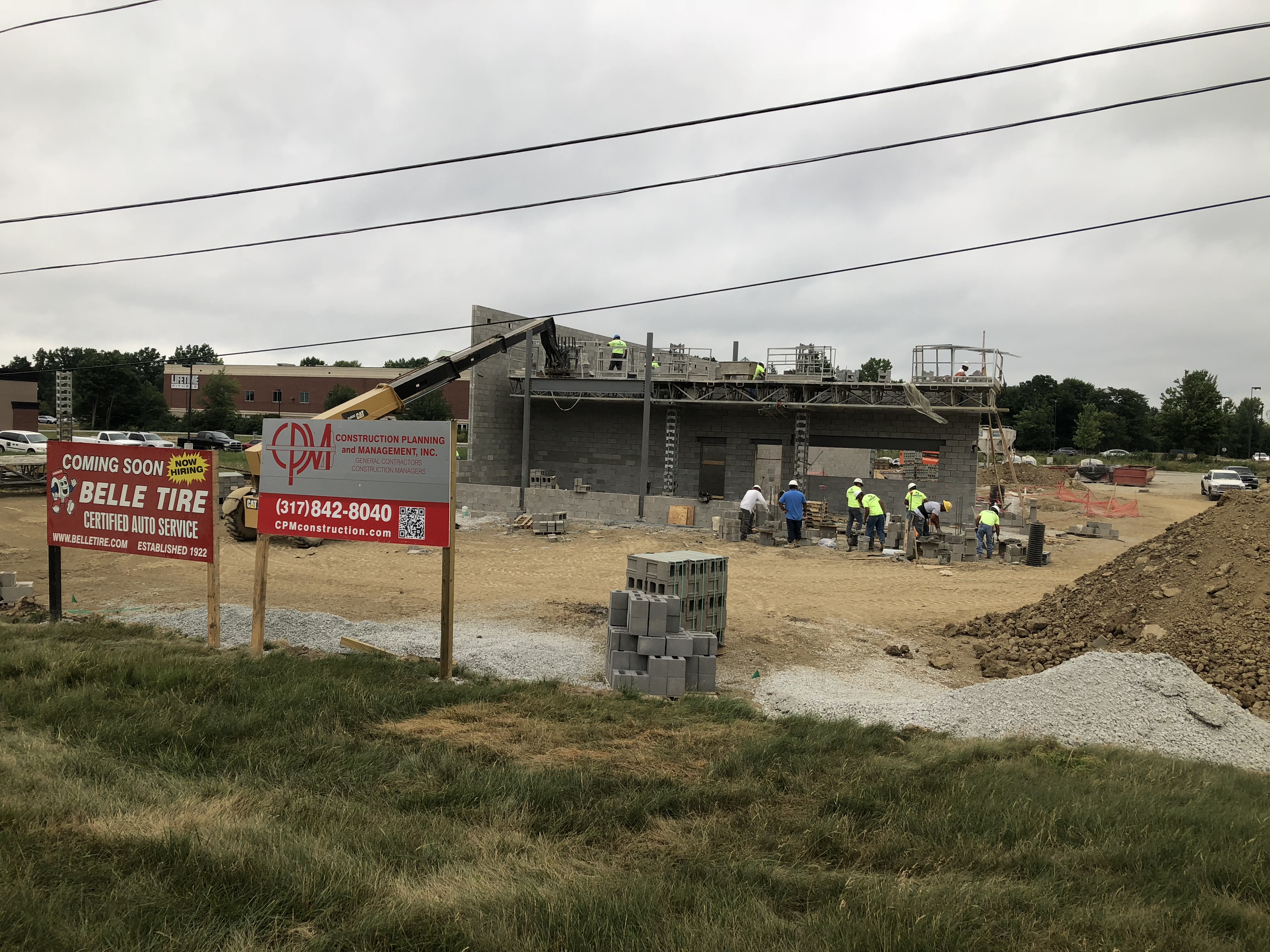 Belle Tire Indianapolis, IN CPM Construction Indianapolis